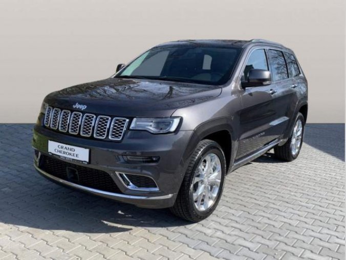 Jeep Grand Cherokee, SUMMIT 3,0 V6 CRD 250k, barva šedá