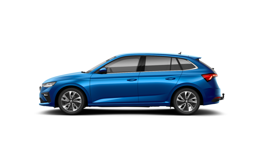 Škoda Scala, 1,0 TSI 85 kW 7° automatická DSG, barva modrá