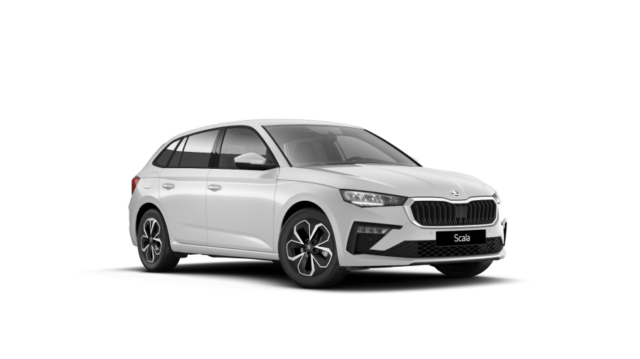 Škoda Scala, 1,0 TSI 85 kW 6° manuální, barva bílá