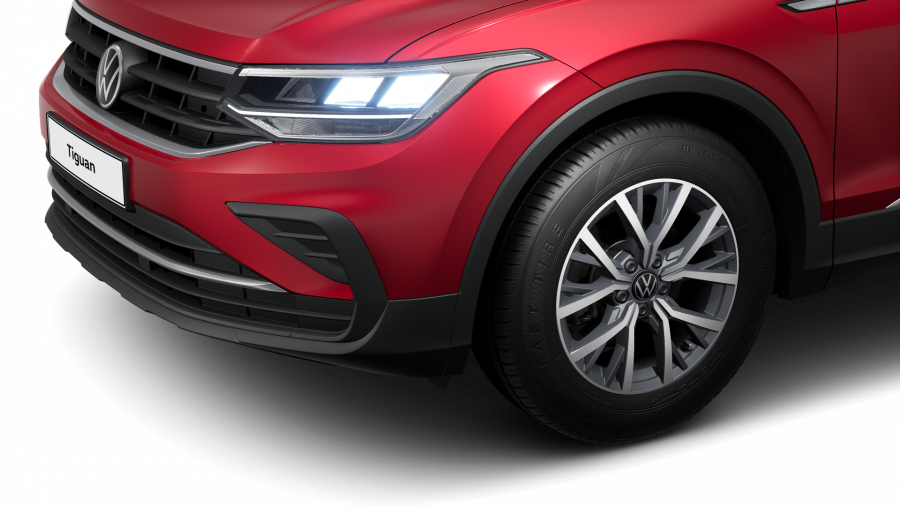 Volkswagen Tiguan, Tiguan Life 1,5 TSI 110 kW EVO 6G, barva červená