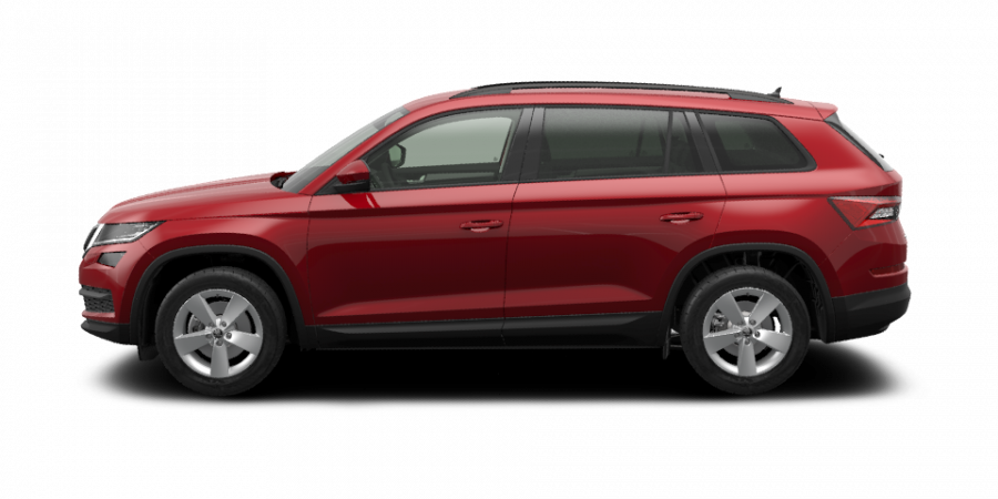 Škoda Kodiaq, 2,0 TDI 110 kW 7-stup. automat. 4x4, barva červená