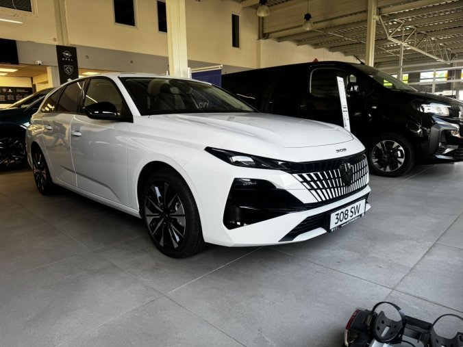 Peugeot 308, Peugeot 308 SW ALLURE Hybrid 145 e-DCS6, barva bílá