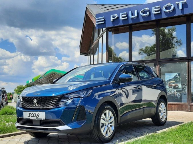 Peugeot 3008, ACTIVE PACK 1,2 PT 130k M6, barva modrá