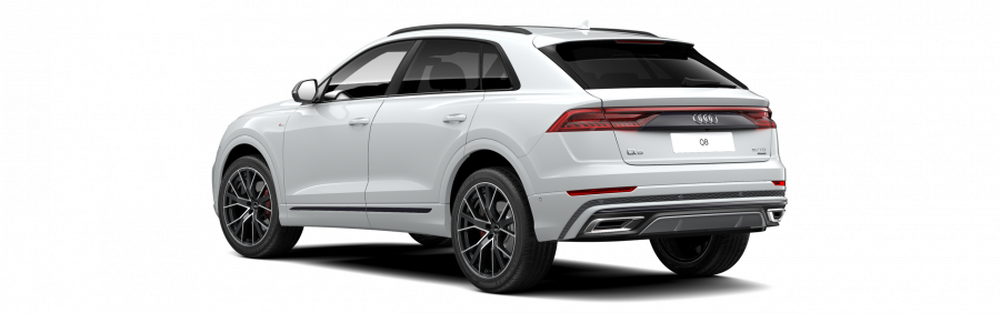 Audi Q8, Q8 50 TDI quattro, barva bílá