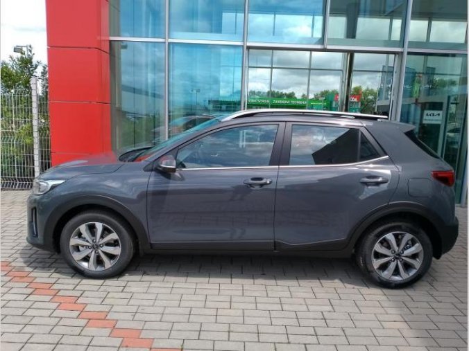 Kia Stonic, 1.0 T-GDI GPF Exclusive MY22, barva šedá