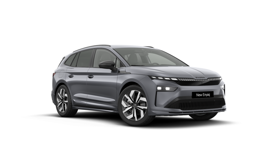Škoda Enyaq iV, 82 kWh 210,00 kW 1° automatická, barva šedá