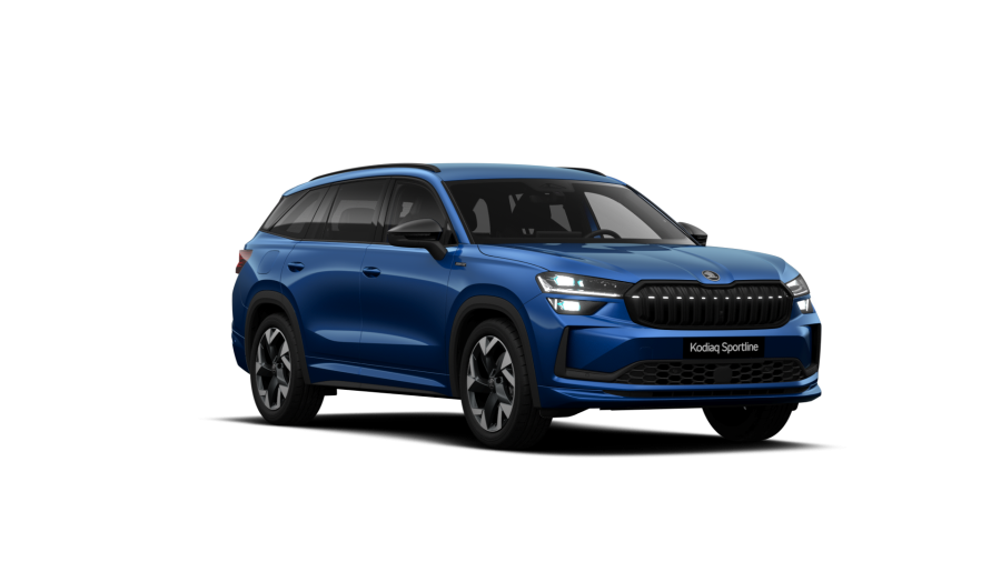 Škoda Kodiaq, 2,0 TDI 110 kW 7° automatická DSG, barva modrá