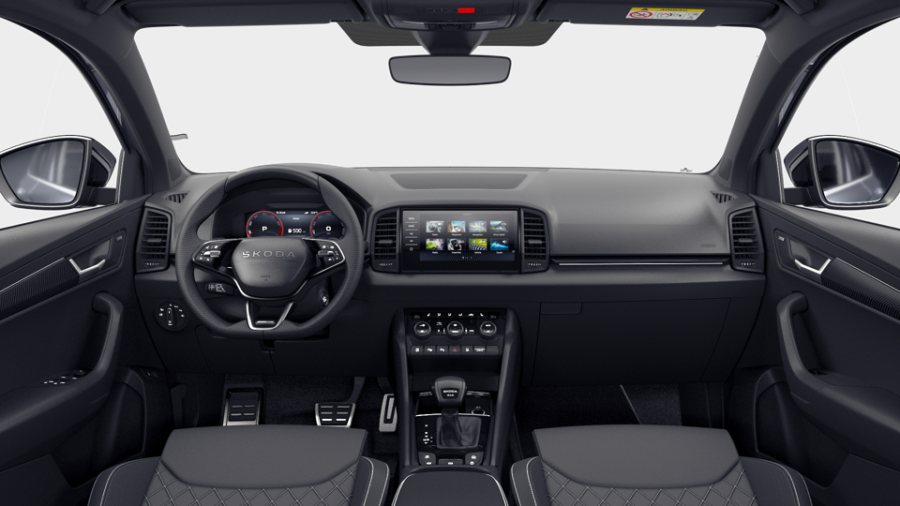 Škoda Karoq, 2,0 TSI 140 kW 7° automatická DSG 4x4, barva šedá