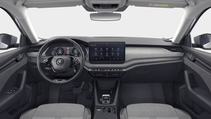 Škoda Octavia, 1,5 TSI m-HEV 110 kW 7° automatická DSG, barva stříbrná