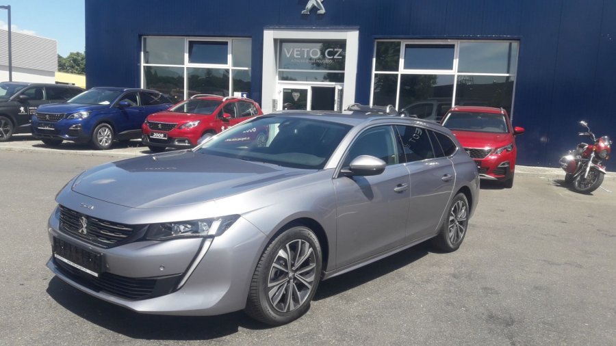 Peugeot 508, SW ALLURE PureTech 180 S&S EAT8, barva šedá