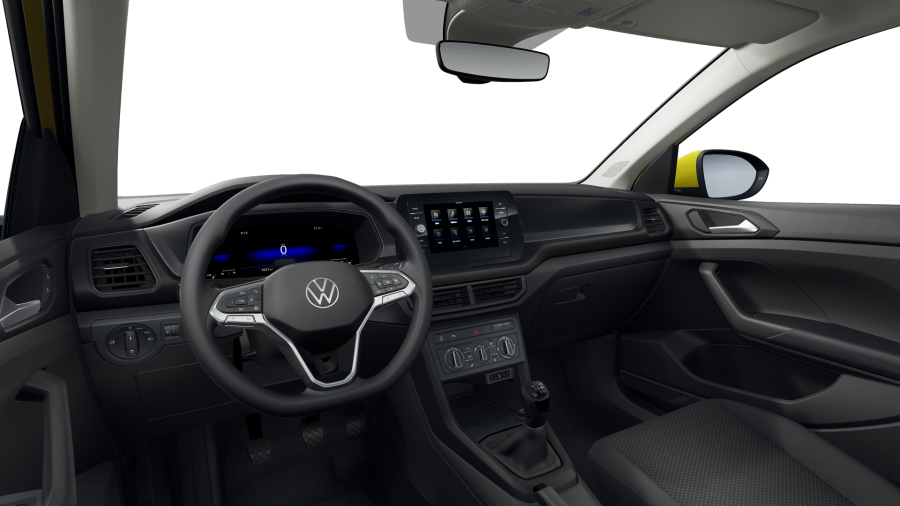Volkswagen T-Cross, T-Cross 1.0 TSI 70 kW 5G, barva žlutá