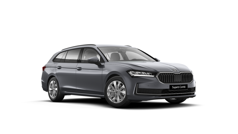 Škoda Superb, 1,5 TSI Hybrid 110 kW 7° automatická DSG, barva šedá