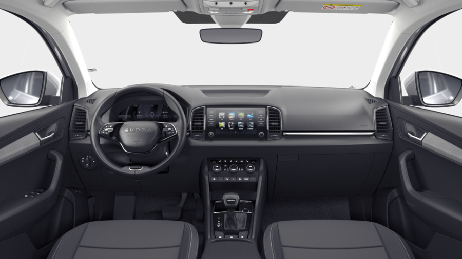 Škoda Karoq, 1,5 TSI 110 kW 7° automatická DSG, barva stříbrná