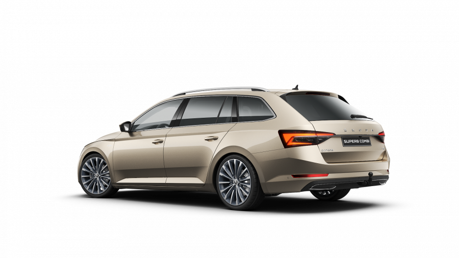 Škoda Superb, 2,0 TDI 147 kW 7-stup. automat. 4x4, barva béžová