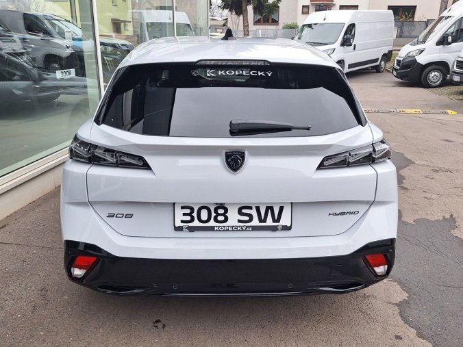 Peugeot 308, Peugeot 308 SW ALLURE Hybrid 145 e-DCS6, barva bílá