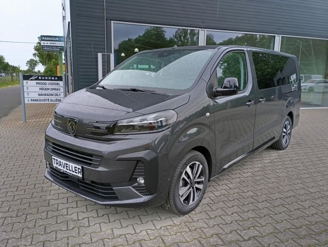 Peugeot Traveller, Peugeot Traveller Active Long 2.0 BlueHDi 180, barva šedá