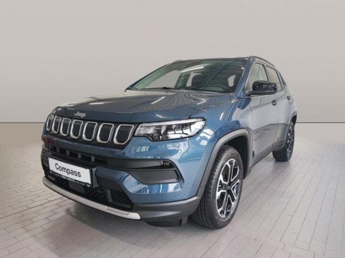 Jeep Compass, Altitude 1.5 Turbo e-Hybrid, barva modrá