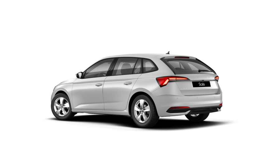 Škoda Scala, 1,0 TSI 85 kW 7° automatická DSG, barva bílá