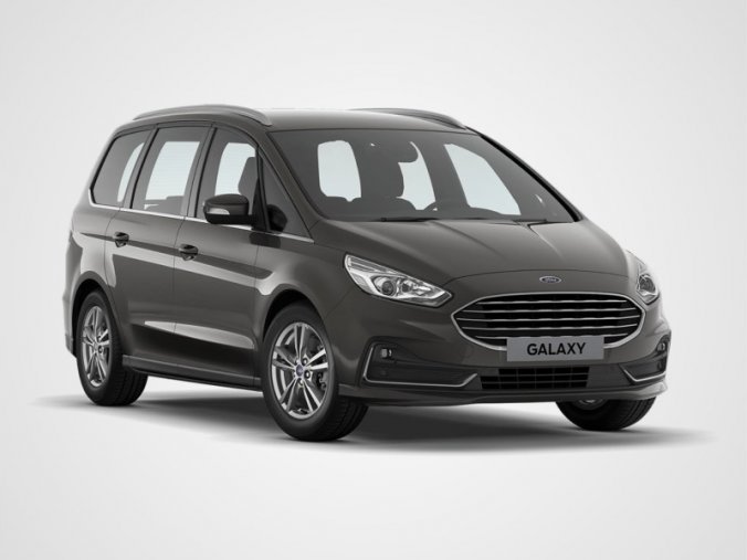 Ford Galaxy, GALAXY TITANIUM, 2.0 ECOBLUE 190 K, 8ST AUT, AWD, barva šedá