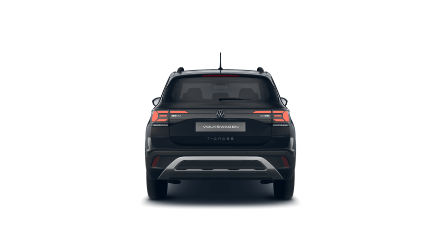 Volkswagen T-Cross, T-Cross People 1.0 TSI 85 kW 6G, barva černá
