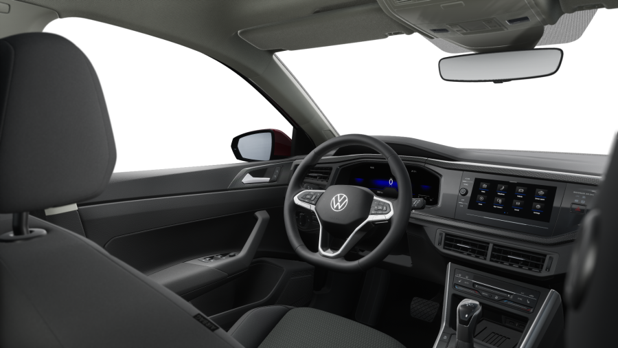 Volkswagen Polo, Polo People 1,0 TSI 70 kW 7DSG, barva červená