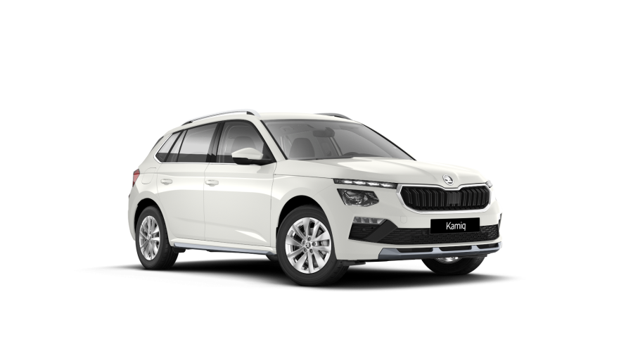 Škoda Kamiq, 1,0 TSI 85 KW 7-stup. automat., barva bílá