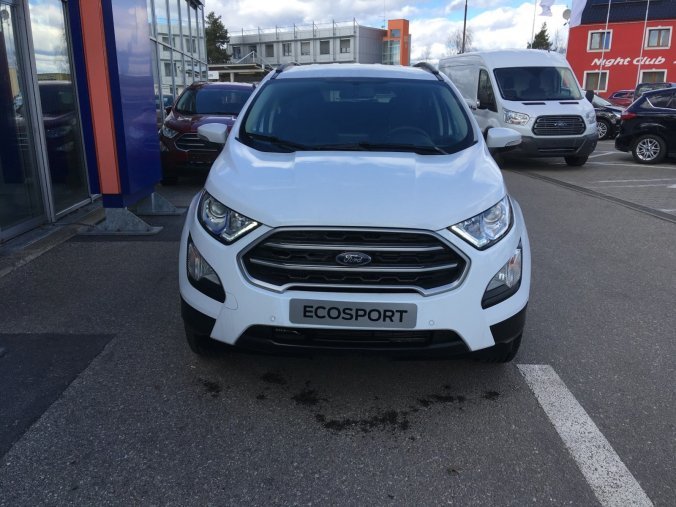 Ford EcoSport, Trend, 5dveřová, 1.0 EcoBoost 73 kW/100 k, 6st. manuální, barva bílá