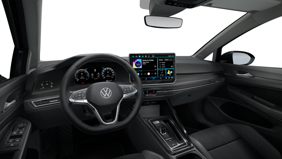 Volkswagen Golf Variant, Golf Variant Style 1,5 eTSI 7DSG mHEV, barva černá