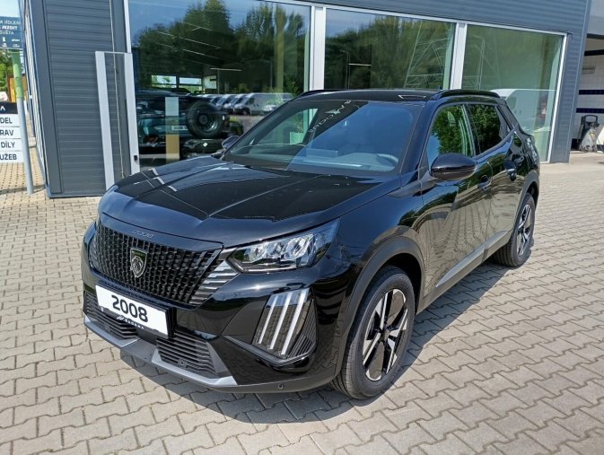 Peugeot 2008, Peugeot 2008 ALLURE PureTech 100 S&S MAN6, barva černá