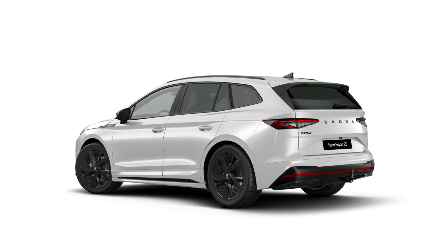 Škoda Enyaq iV, 84 kWh 250 kW 1° automatická 4x4, barva bílá
