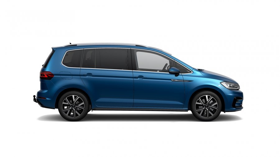 Volkswagen Touran, Touran HL 1,5 TSI EVO 7DSG, barva modrá