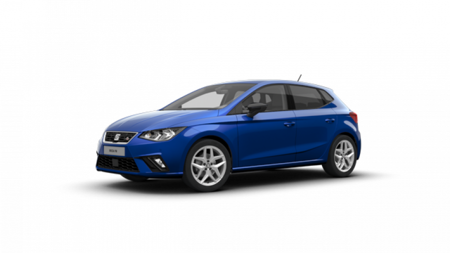 Seat Ibiza, FR 1.0 TSI 115k, barva modrá