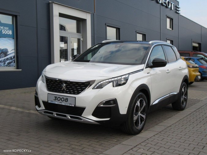 Peugeot 3008, GT LINE 2.0 BlueHDi 180 S&S EA, barva bílá