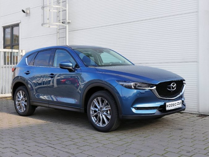 Mazda CX-5, 2,0 Skyactiv-G 165k/121kW MAN, barva modrá
