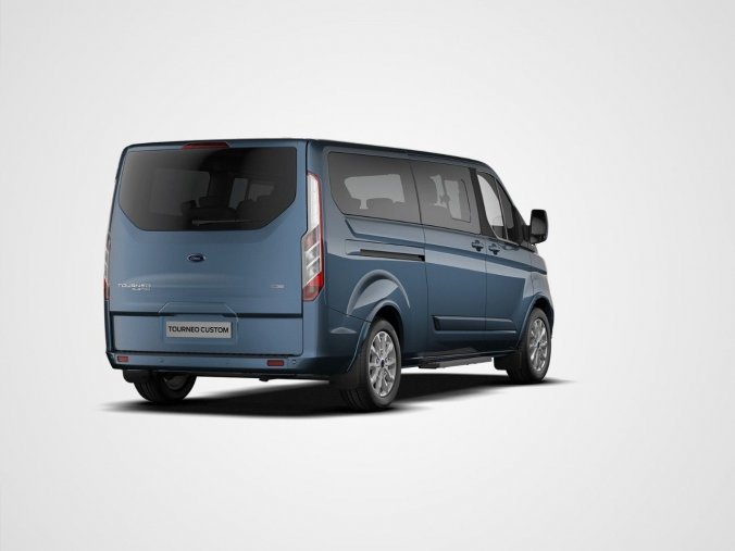 Ford Tourneo Custom, MPV,  L2 TITANIUM MHEV 2,0 EcoBlue (mHEV) 136 kW / 185 k, barva modrá