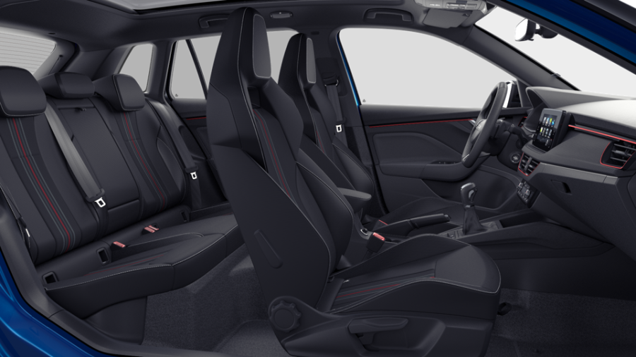 Škoda Kamiq, 1,0 TSI 85 kW 7° automatická DSG, barva modrá