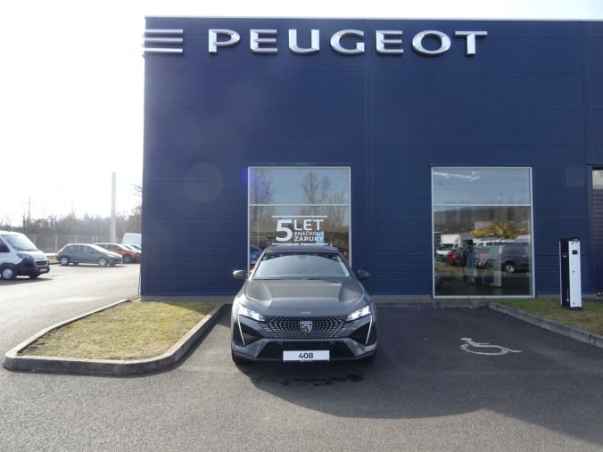 Peugeot 408, Peugeot 408 ALLURE Hybrid 145k e-DCS6, barva šedá