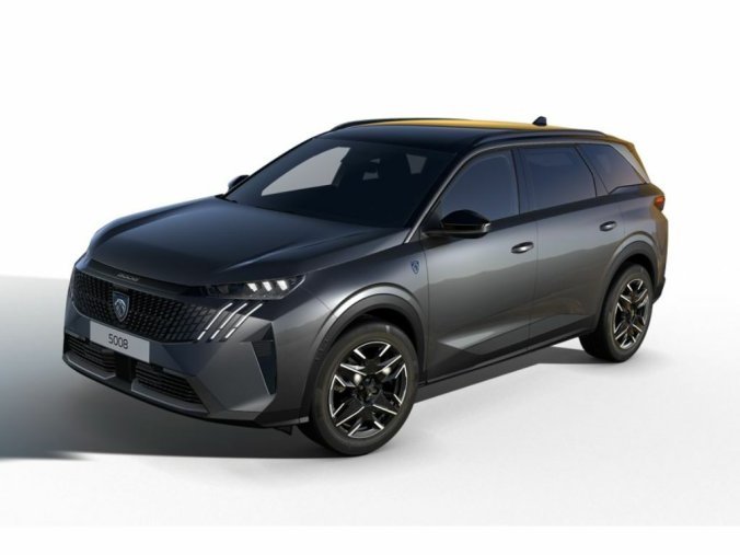 Peugeot 5008, Peugeot 5008 GT Hybrid 145k, Automat, 7míst, barva šedá