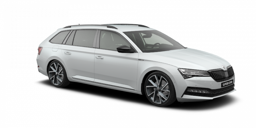 Škoda Superb, 2,0 TDI 147 kW 7-stup. automat. 4x4, barva bílá