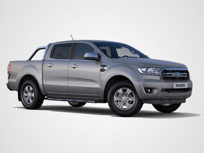 Ford Ranger, RANGER D/CAB, LIMITED, 2.2 160K EU6, 6ST MAN 4WD, barva stříbrná