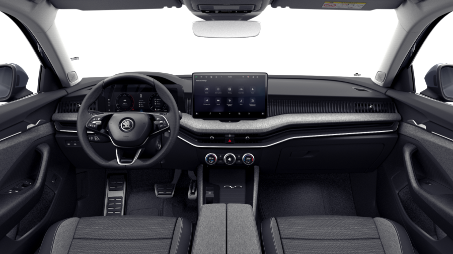 Škoda Superb, 2,0 TDI 142 kW 7-stup. automat. 4x4, barva šedá