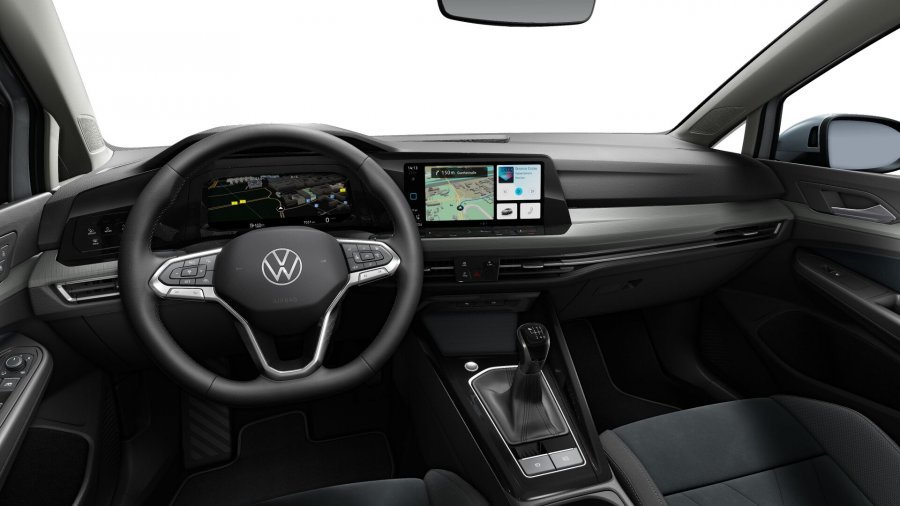 Volkswagen Golf, Golf Style 1,5 TSI 6G, barva stříbrná