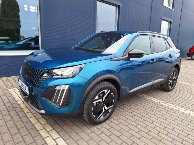 Peugeot 2008, Peugeot 2008 ALLURE PureTech 130  EAT8, barva modrá