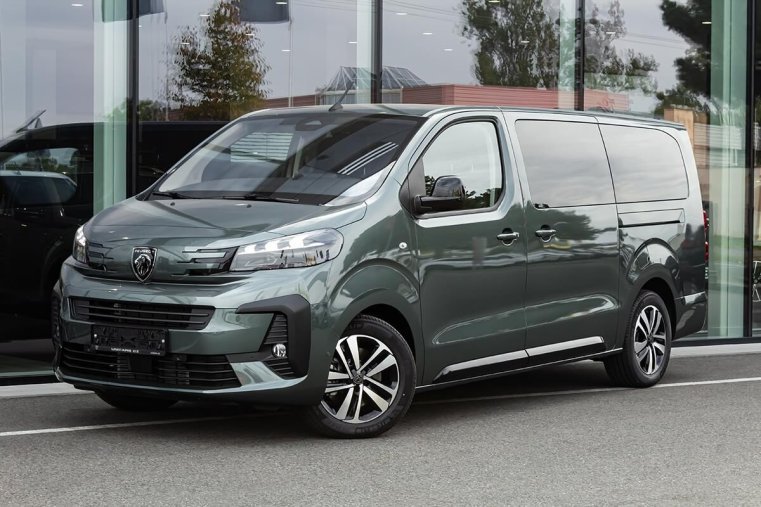 Peugeot Traveller, Peugeot Traveller 2,2 Allure BlueHDi Long 180 S&, barva zelená