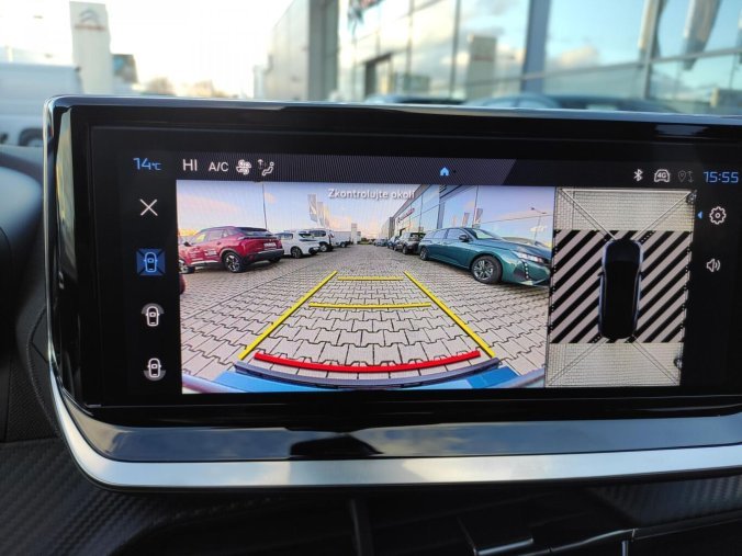 Peugeot 2008, Peugeot 2008 ALLURE 1.2 100k MAN6 2x kamera, barva modrá