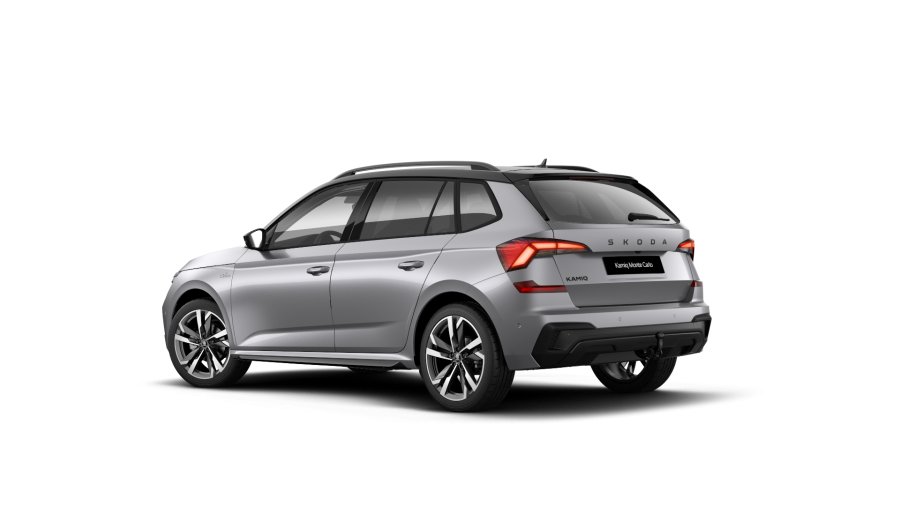 Škoda Kamiq, 1,5 TSI 110 kW 7-stup. automat., barva stříbrná
