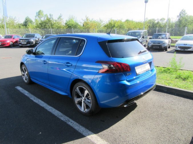 Peugeot 308, GT 1.5 BlueHDi 130k EAT8, barva modrá