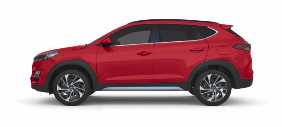 Hyundai Tucson, 2,0 CRDi 136 kW (diesel) 8 st. aut 4×4, barva červená