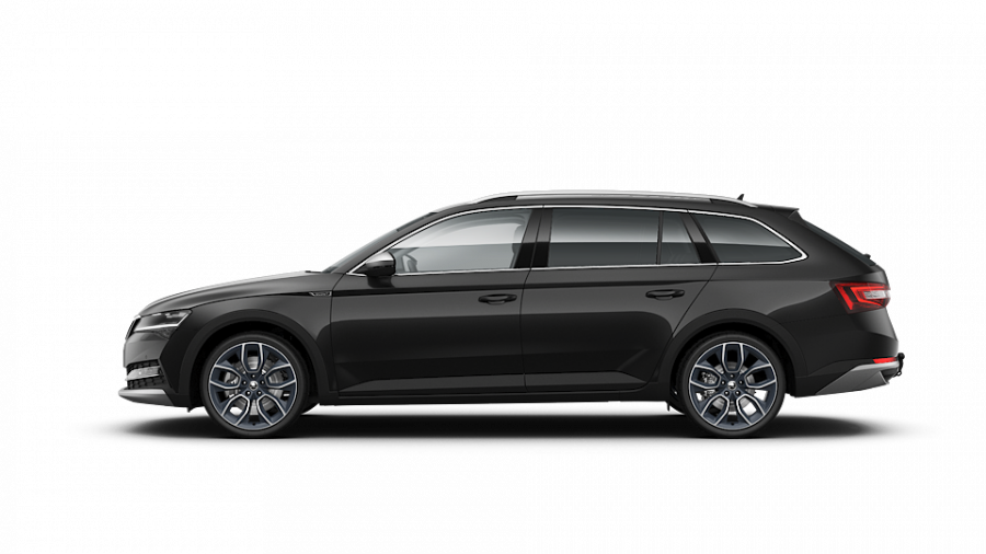Škoda Superb, 2,0 TSI 206 kW 7-stup. automat. 4x4, barva černá