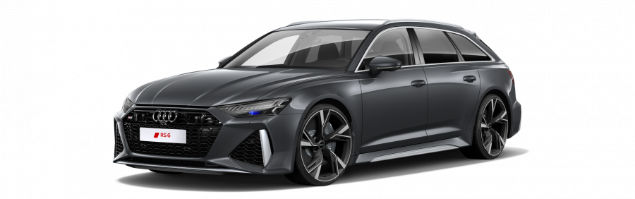 Audi A6, RS6 Avant TFSI 441 kW quattro, barva šedá